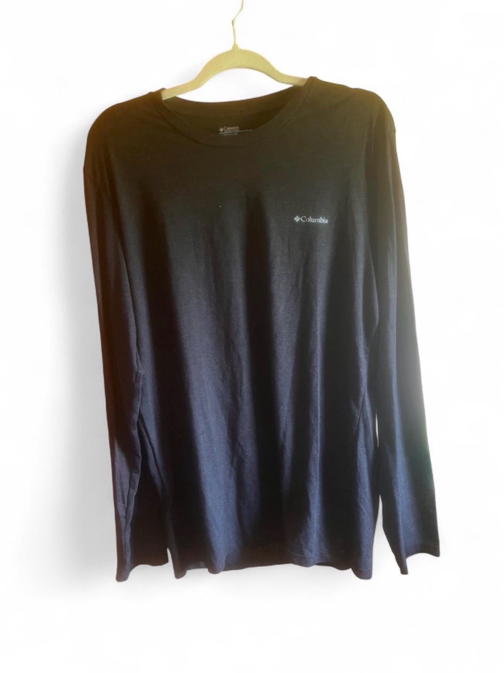 Columbia Men’s Long Sleeve Crew Tee - Black